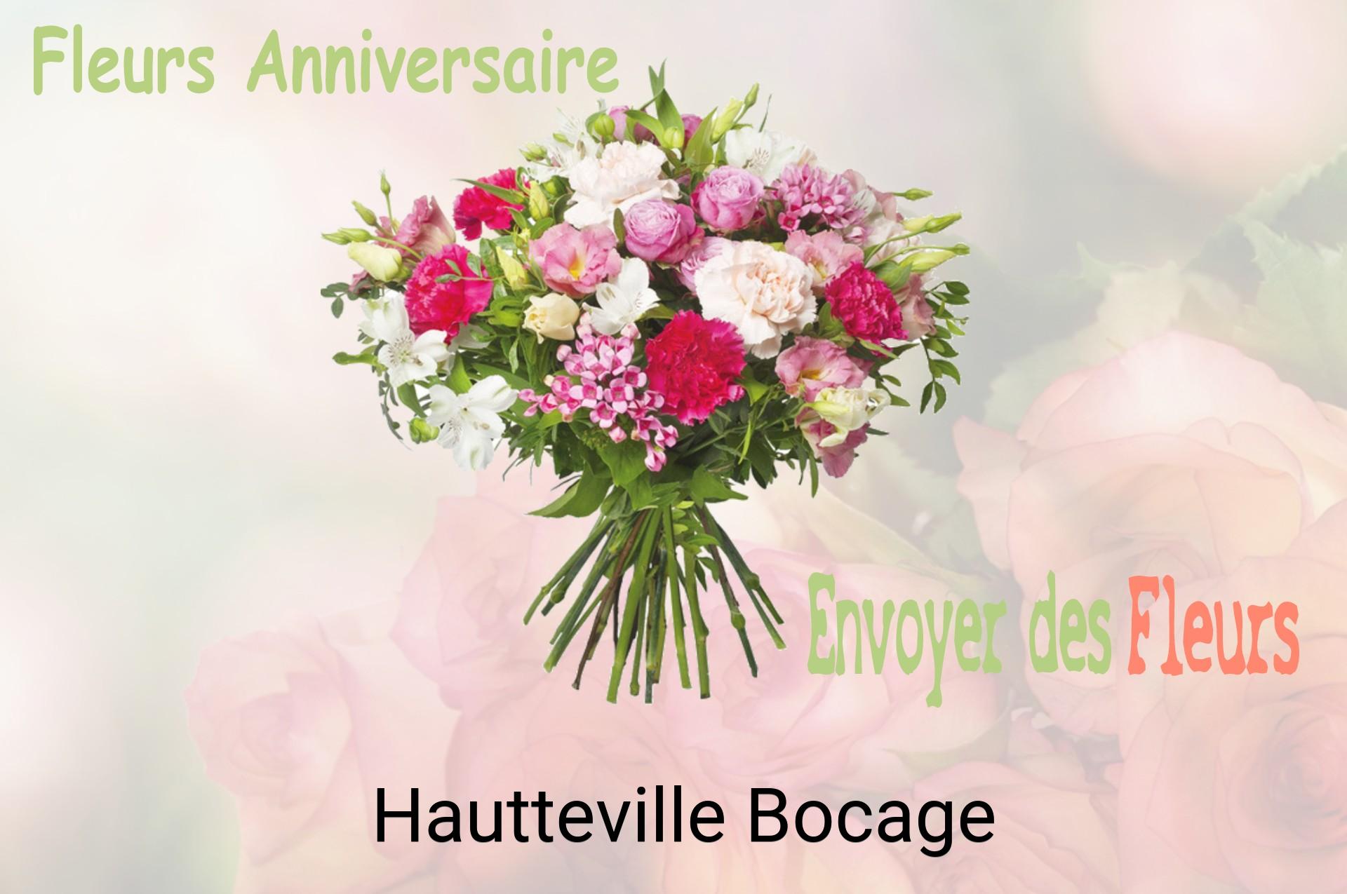 Bouquet de fleurs d’anniversaire livré à Hautteville-Bocage