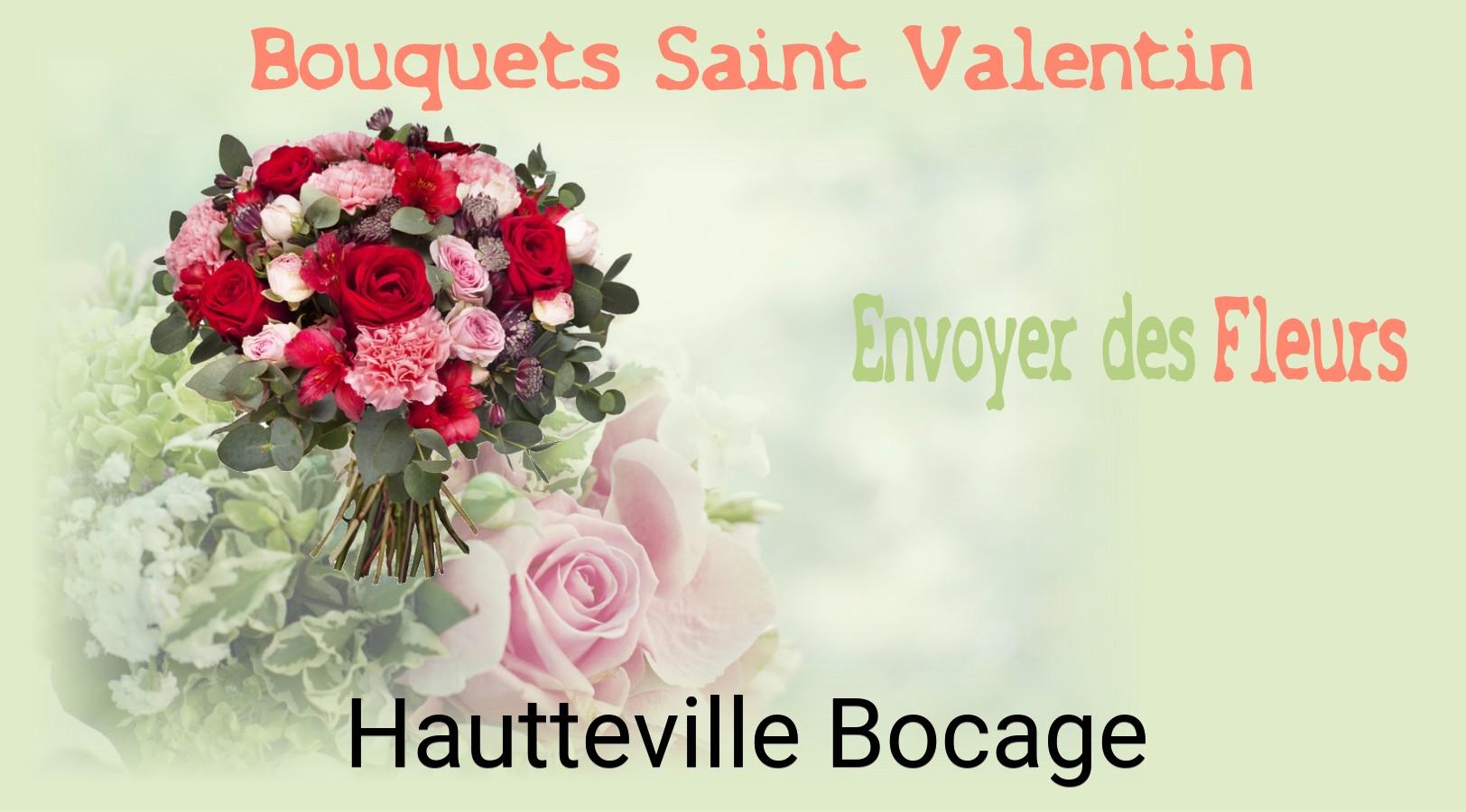 Roses de Saint-Valentin livrées à Hautteville-Bocage